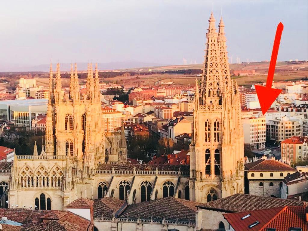 Appartement Viendo La Catedral Desde Plaza Vega à Burgo Extérieur photo